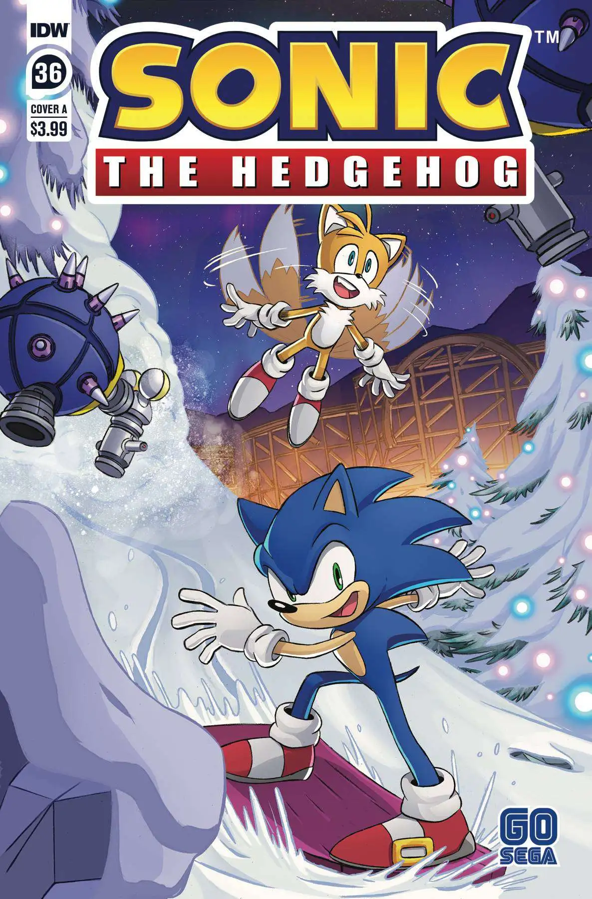 IDW Sonic The Hedgehog Comic Book 36 Cover A IDW Publishing - ToyWiz