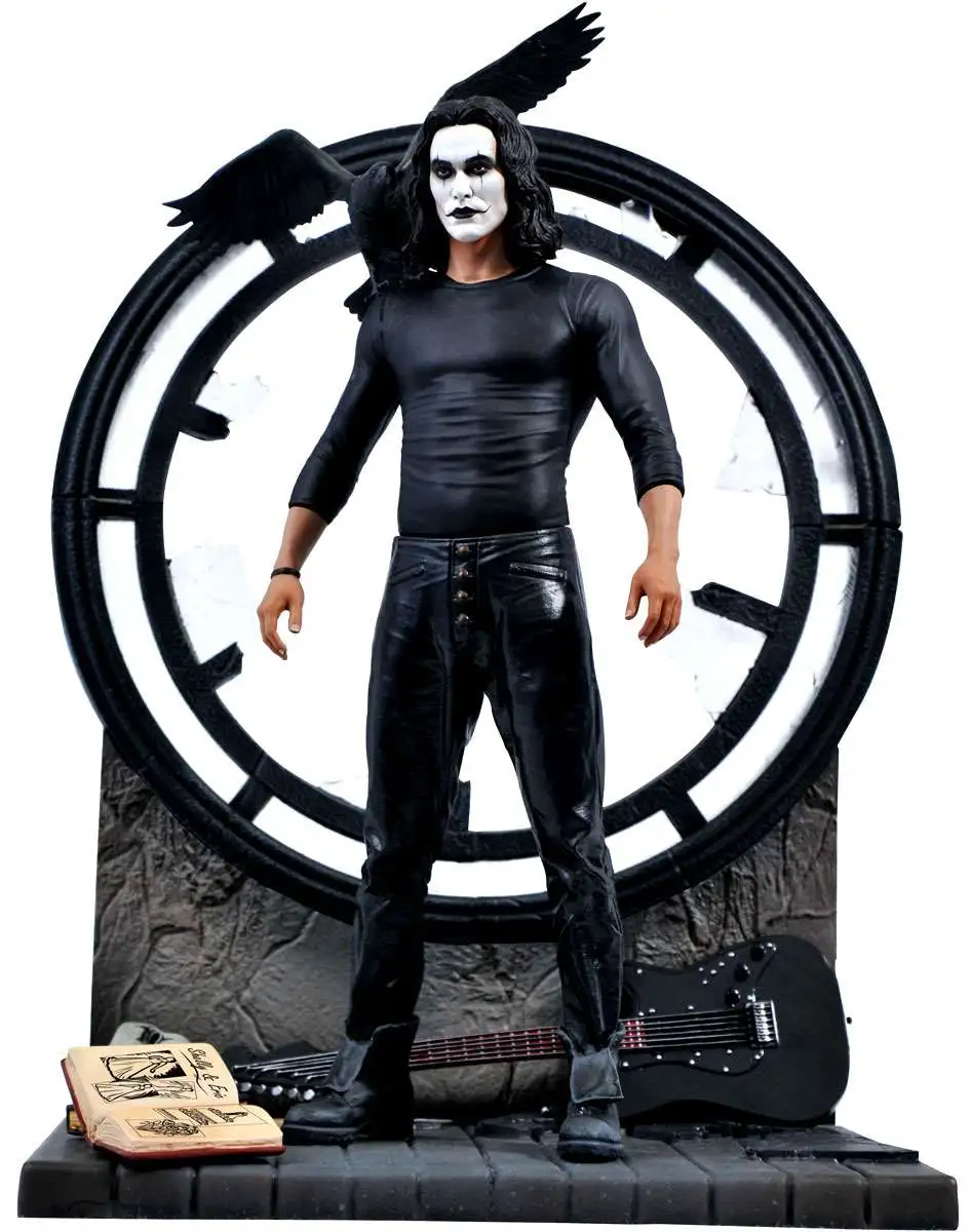 Movie Gallery The Crow 9-Inch PVC Statue [Damaged Package]