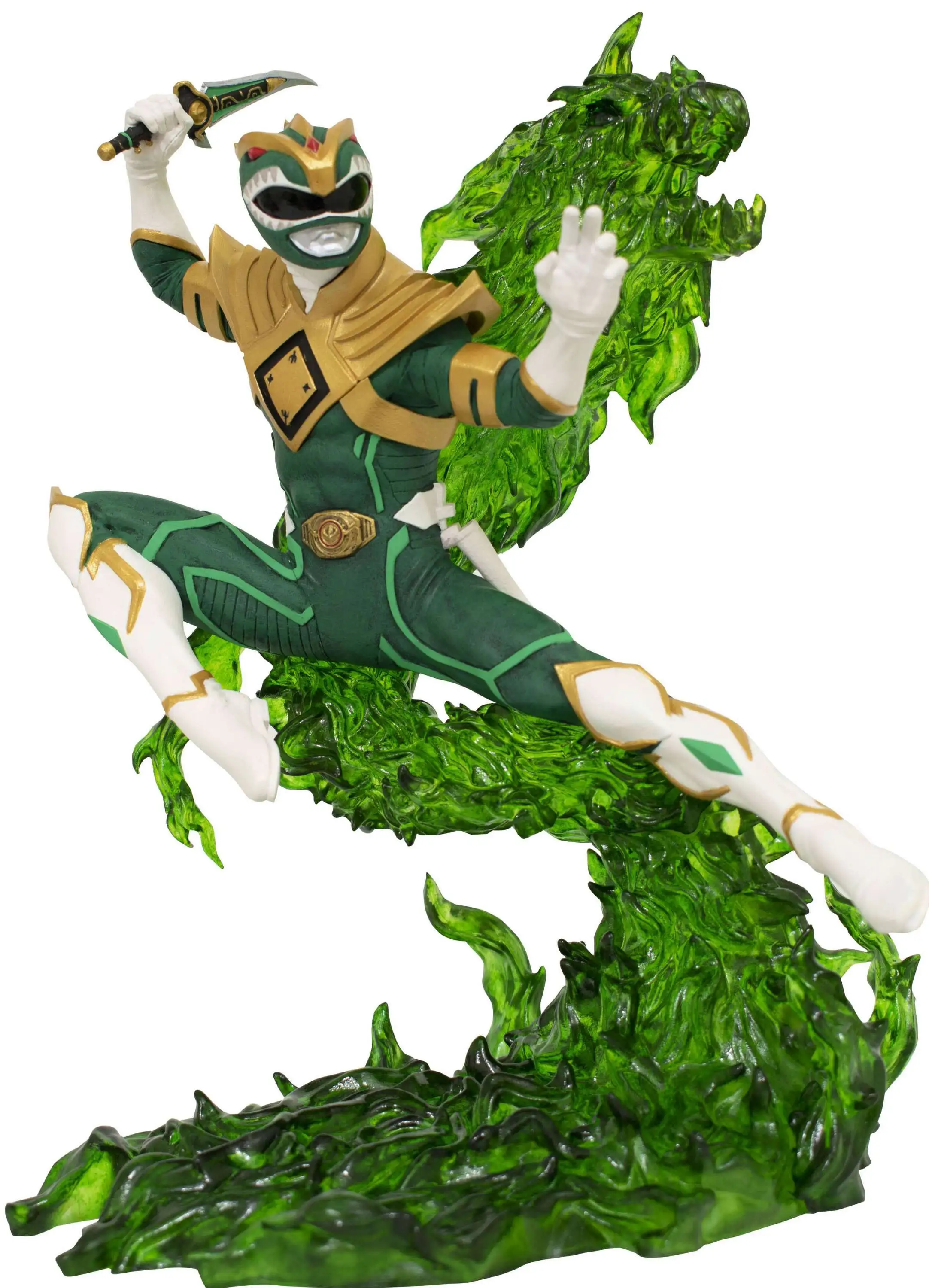 Power Rangers Mighty Morphin Green Ranger 10 PVC Statue Mighty Morphin  Diamond Select Toys - ToyWiz