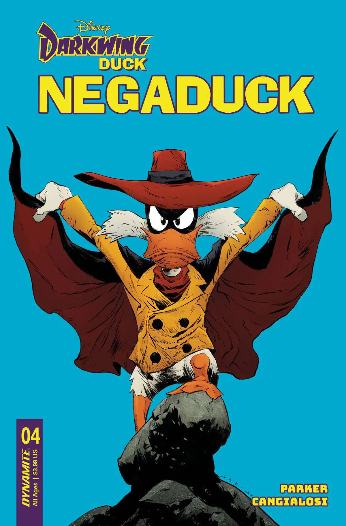 Dynamite Entertainment Negaduck #4 Comic Book [Lee Cover A] (Pre-Order ships November)