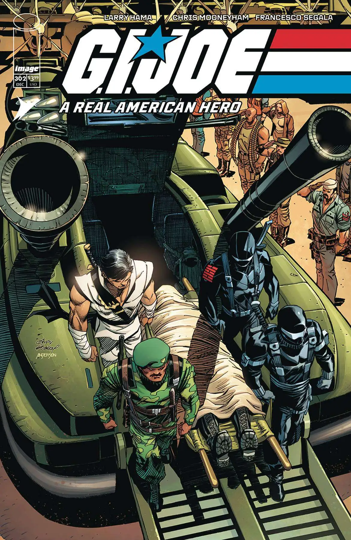 IDW GI Joe: A Real American Hero #302 Comic Book [Kubert & Anderson Cover A]