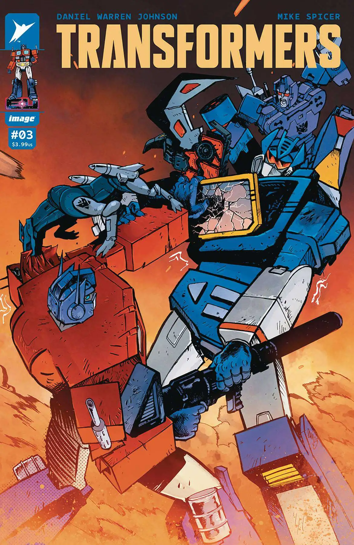 Transformers #3 Cover A - Comic Book Transformers #3 Cover A - Comic Book