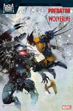 Marvel Predator Vs Wolverine #4 Comic Book [Sienkiewicz Variant]