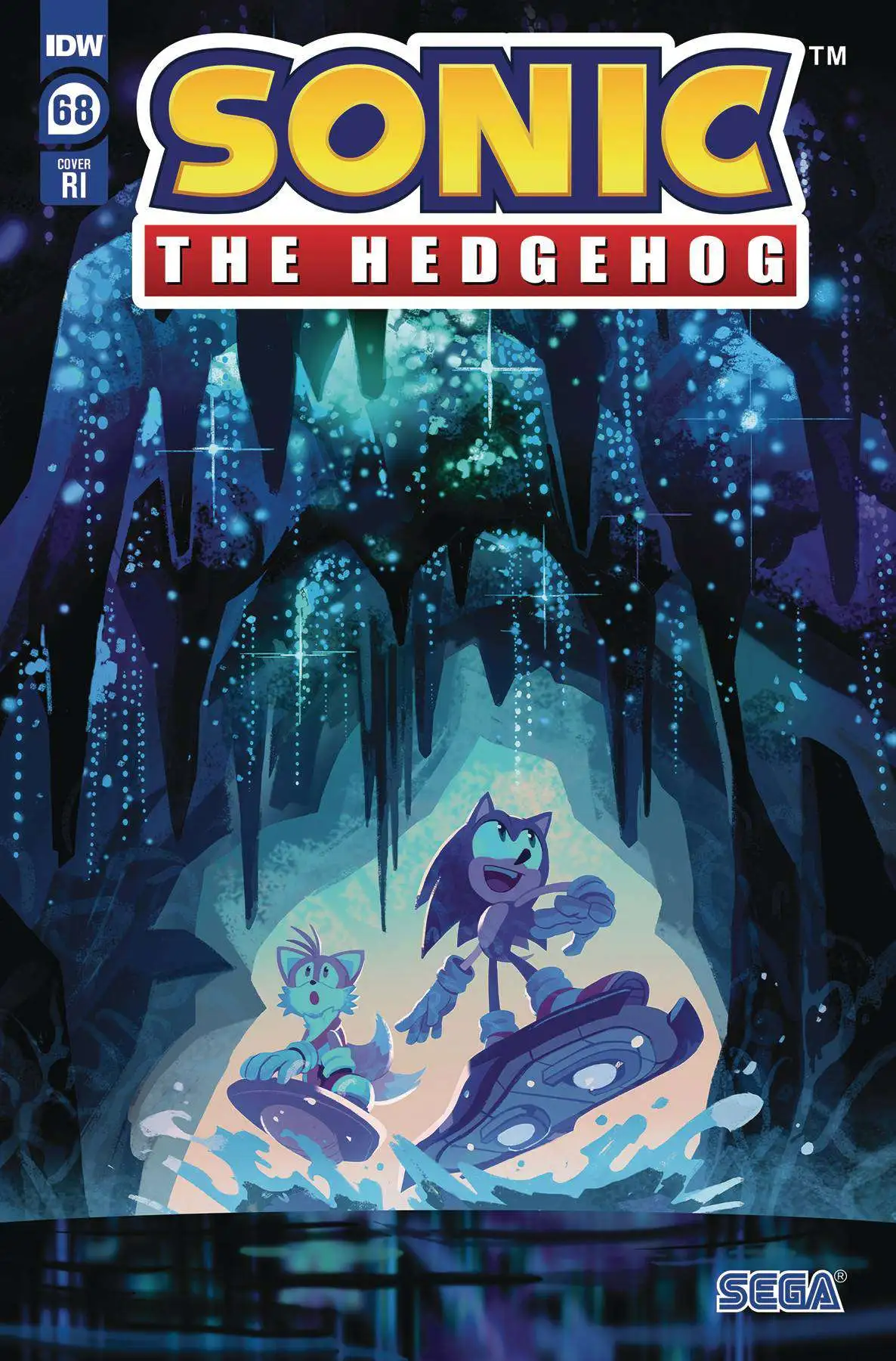 IDW Publishing Sonic The Hedgehog #68 Comic Book [1:10 Fourdraine Incentive]