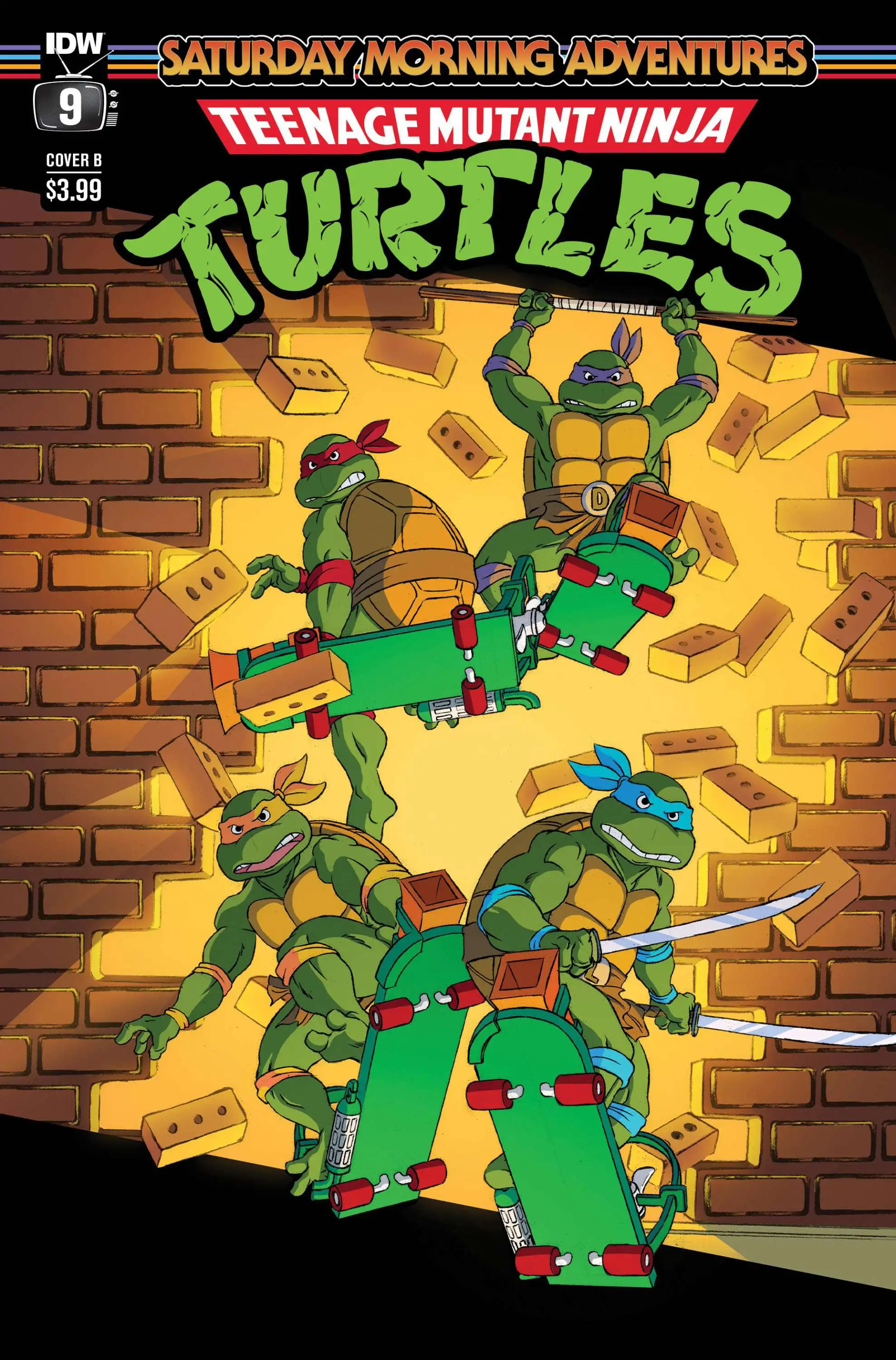 IDW Publishing TMNT Saturday Morning Adventures Continued 2023 Comic ...