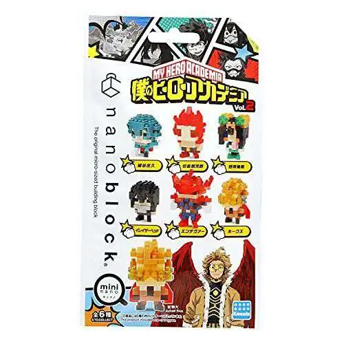 Nanoblock My Hero Academia Series 2 1.4-Inch Mystery Pack [1 RANDOM Figure]