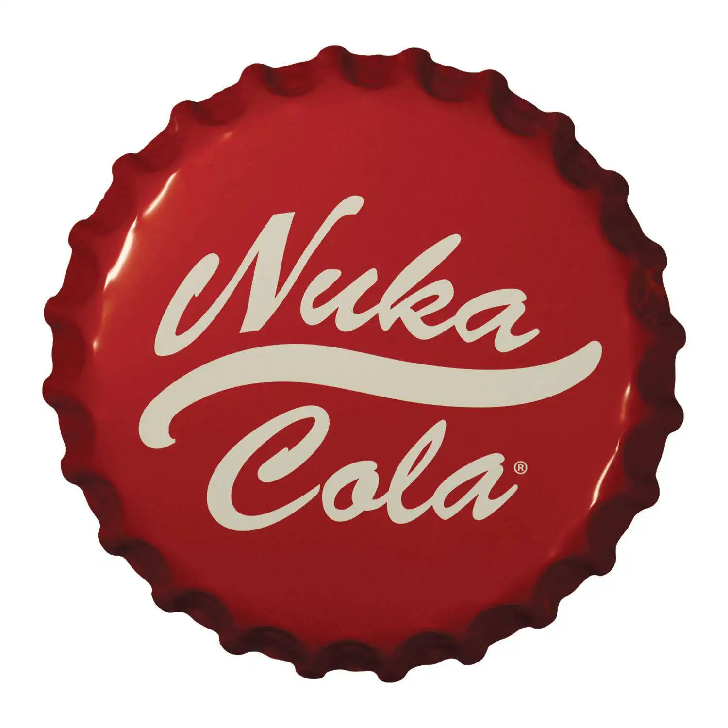 Fallout Nuka-Cola Bottle Cap Tin Sign Replica