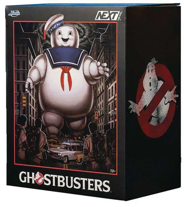 Ghostbusters Metals Stay Puft with Nano Ecto-1 Action Figure and Car