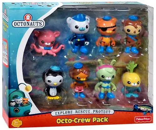 show original title Details about   Fisher-price octonauts 8 figure set of games-octo-crew 