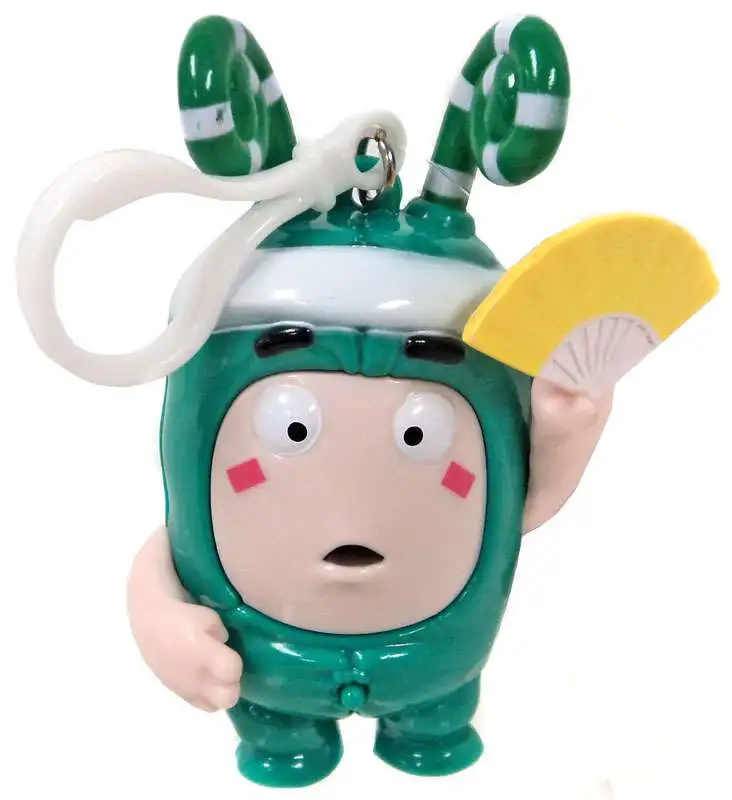 Oddbods Zee 4-Inch Backpack Clip [with Sound]