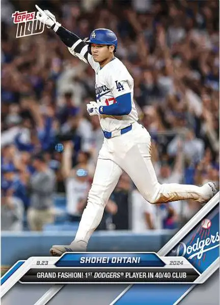 MLB Los Angeles Dodgers 2024 NOW Baseball Shohei Ohtani #584 [Grand Fashion! 1st Dodgers Player in 40/40 Club] (Pre-Order ships September)