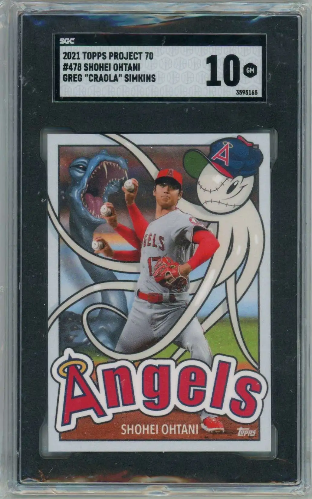Topps 大谷翔平 Topps Project 70 2021 ohtani topps project 70 大谷 翔平 限定 カード by Lauren