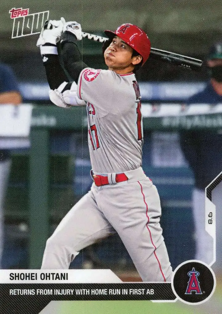 MLB Los Angeles Angels 2020 NOW Baseball Shohei Ohtani Exclusive #70 [Returns From Injury with Home Run in 1st AB]