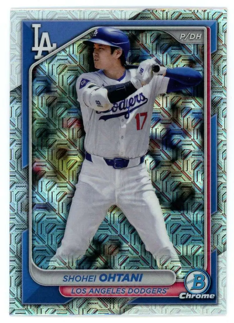 MLB Topps 2024 Bowman Chrome Baseball Single Card Mojo Refractor