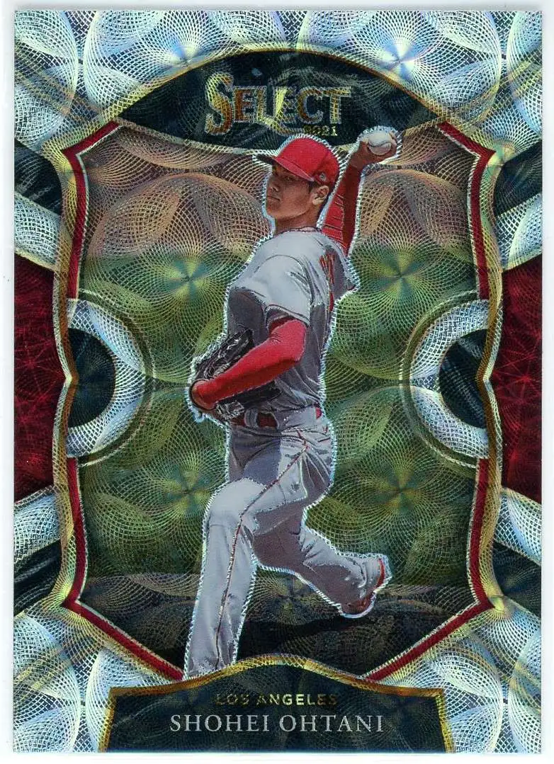 MLB 2021 Panini Select Baseball Scope Prizm Shohei Ohtani #58
