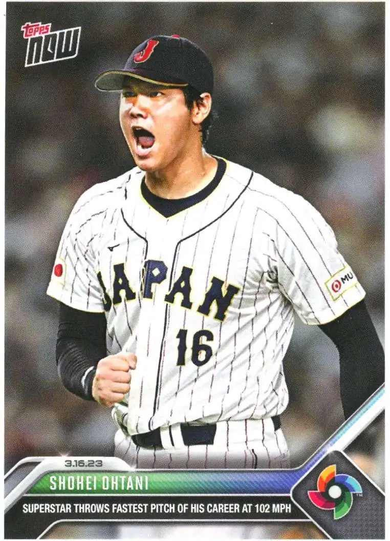 Shohei Ohtani 2023 Topps Los Angeles Angels Baseball Retro Card