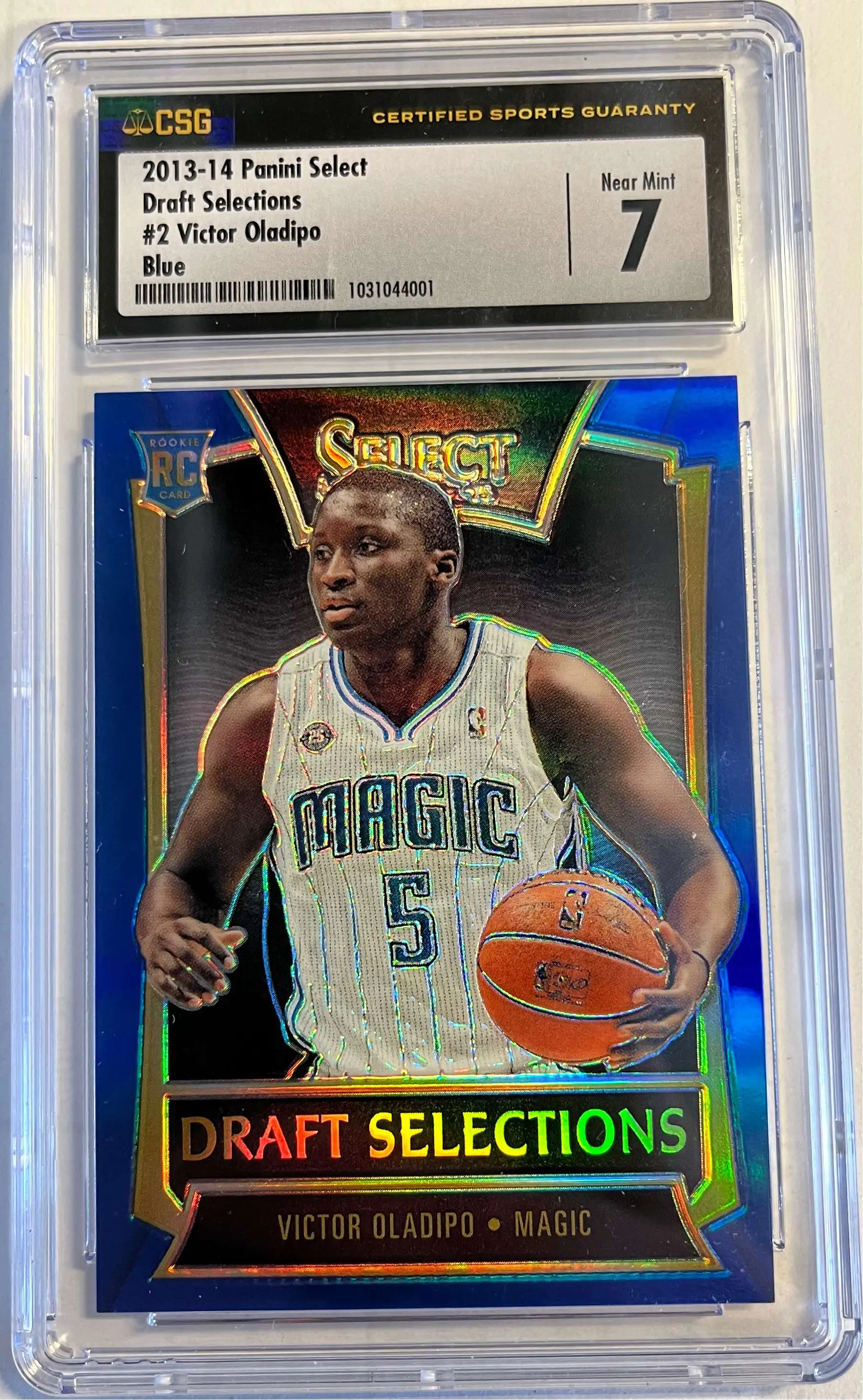 NBA 2013 Select Basketball Victor Oladipo 3649 Graded Sports Card 2 ...