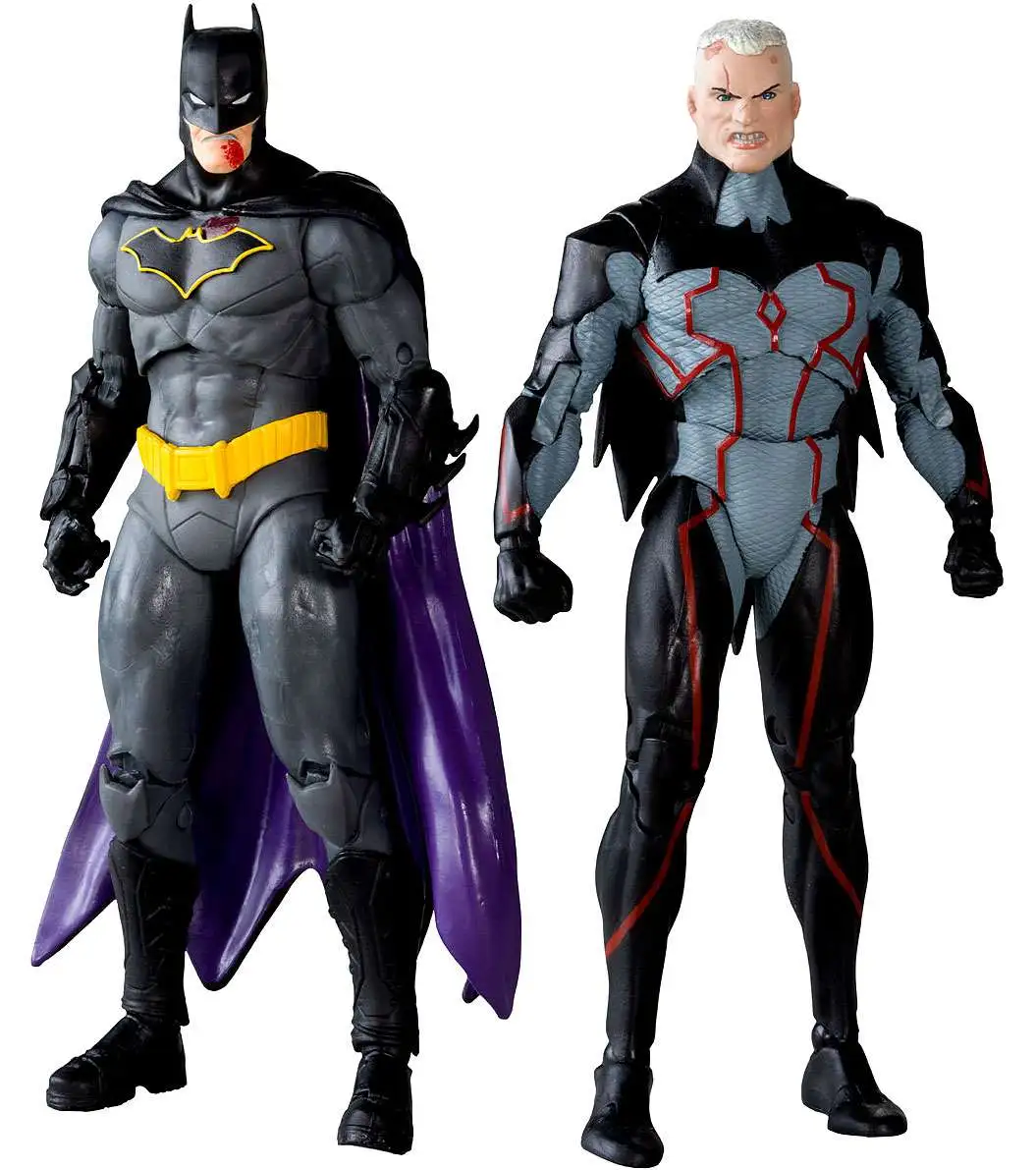 McFarlane Toys DC Multiverse Gold Label Collection Omega vs Batman Exclusive Action Figure 2-Pack [Last Knight on Earth, Damaged Package]