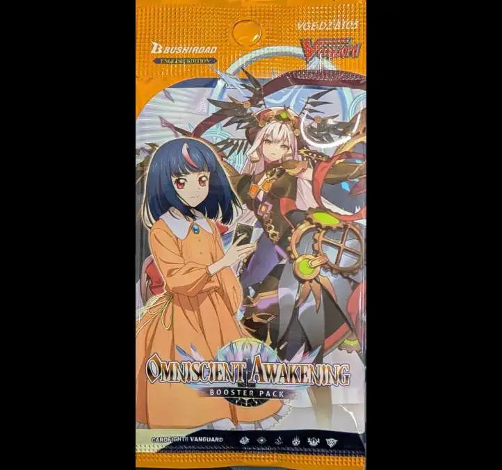 Cardfight Vanguard Trading Card Game Divinez Omniscient Awakening Booster  Pack BT5 [7 Cards]