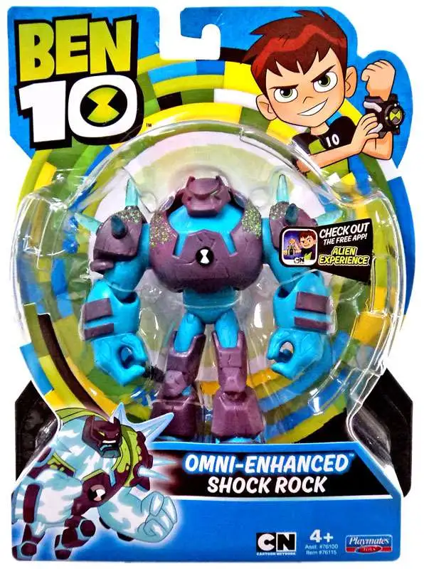 Ben 10 shock rock sales action figure