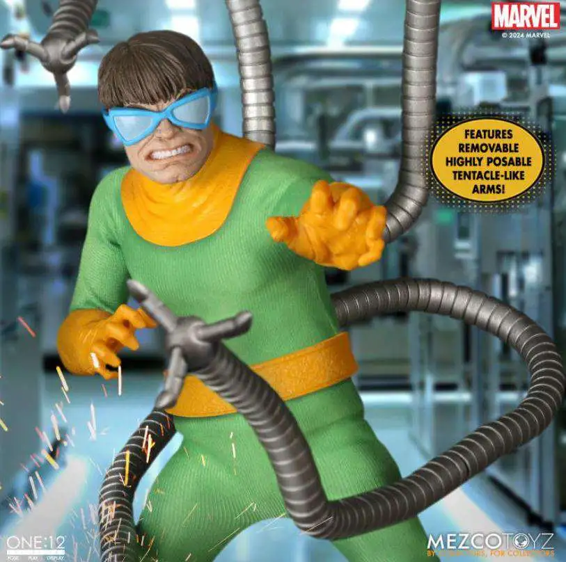 Marvel One12 Collective Doctor Octopus Action Figure Silver Age Edition ...