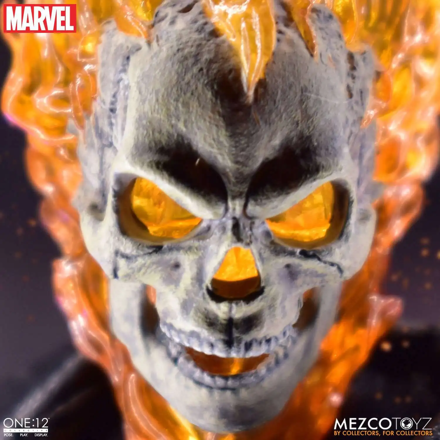 Mezco GHOST RIDER & HELL CYCLE One:12 FIGURE Light & Sound DELUXE 1/12 PRE-ORDER 