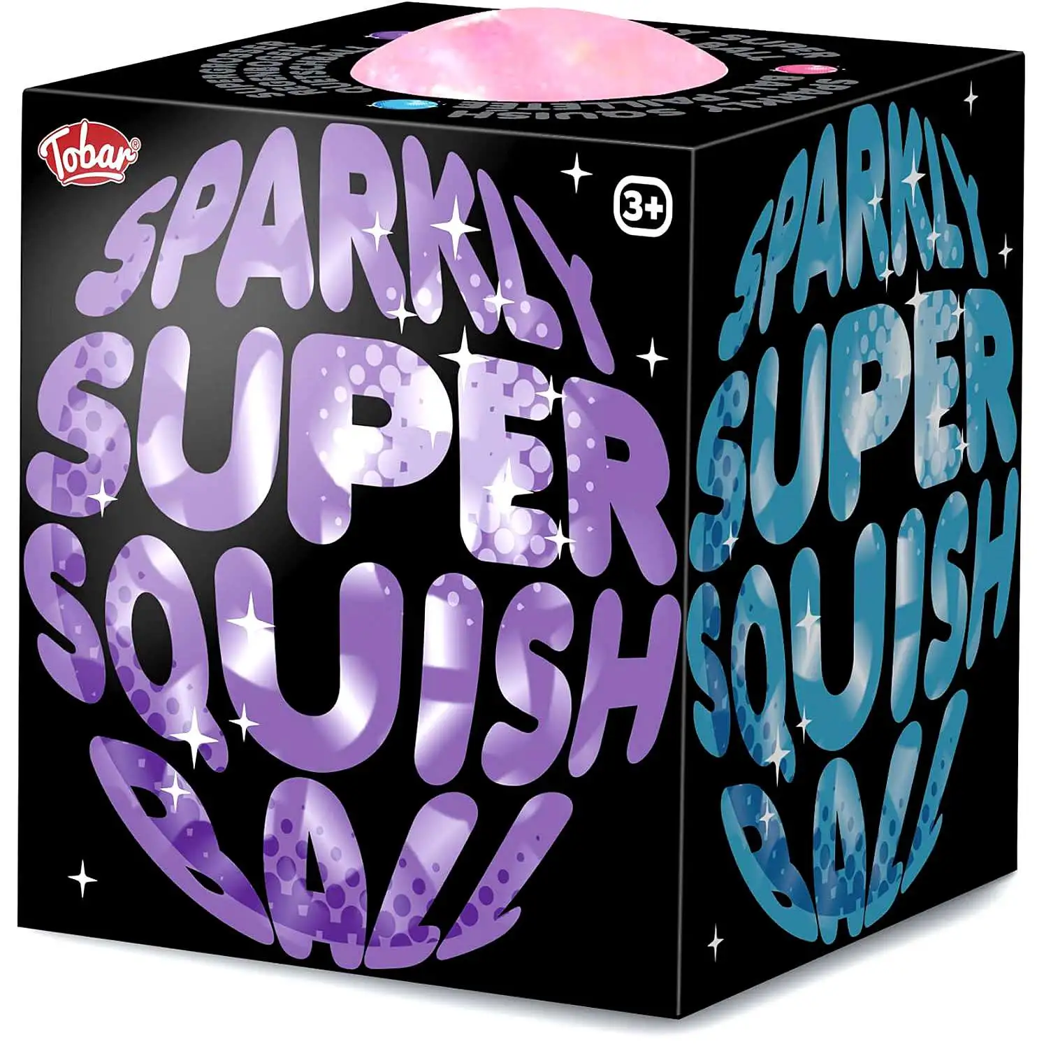 Scrunchems Sparkly Super Squish Ball Sensory Stress Toy 1 RANDOM Color ...