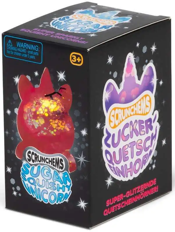 Scrunchems Sugar Unicorn Sensory Stress Toy [1 RANDOM Color]