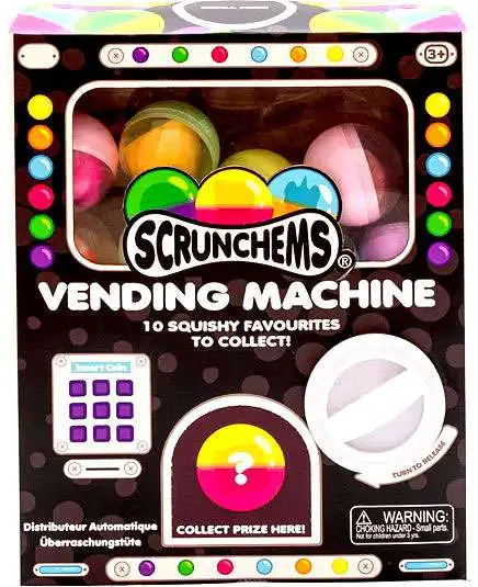 Scrunchems Vending Machine Sensory Stress Toy [10 Squishy Pieces]