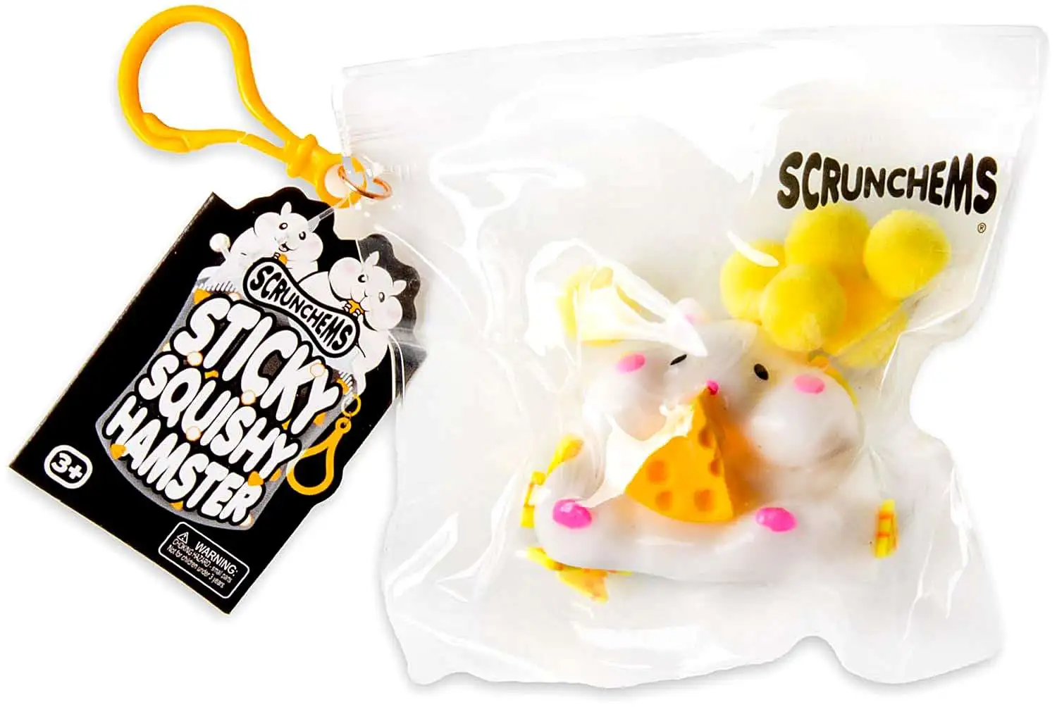 Scrunchems Sticky Squishy Hamster Sensory Stress Toy