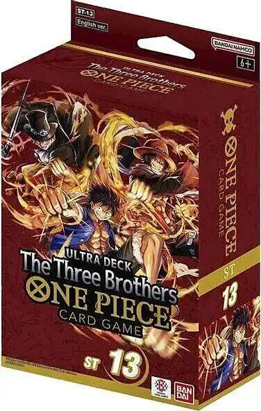 One Piece Trading Card Game The Three Brothers Ultra Starter Deck ST-13 ...