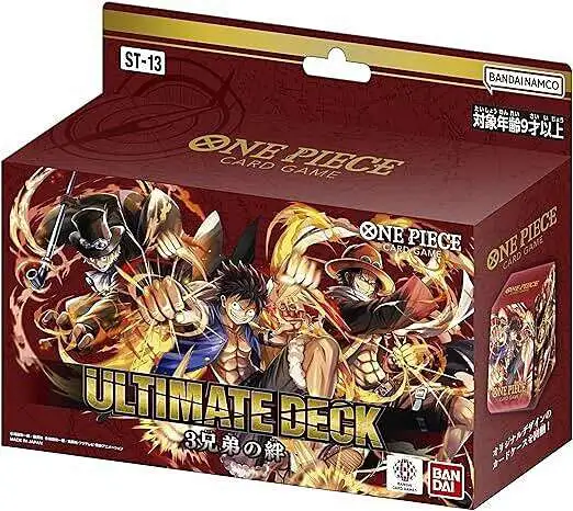 One Piece Trading Card Game The Three Brothers Ultimate Starter