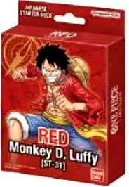 One Piece Trading Card Game Monkey D. Luffy Starter Deck ST-31 [ENGLISH, 51 Cards, 1x OP-16 Booster Pack] (Pre-Order ships July)