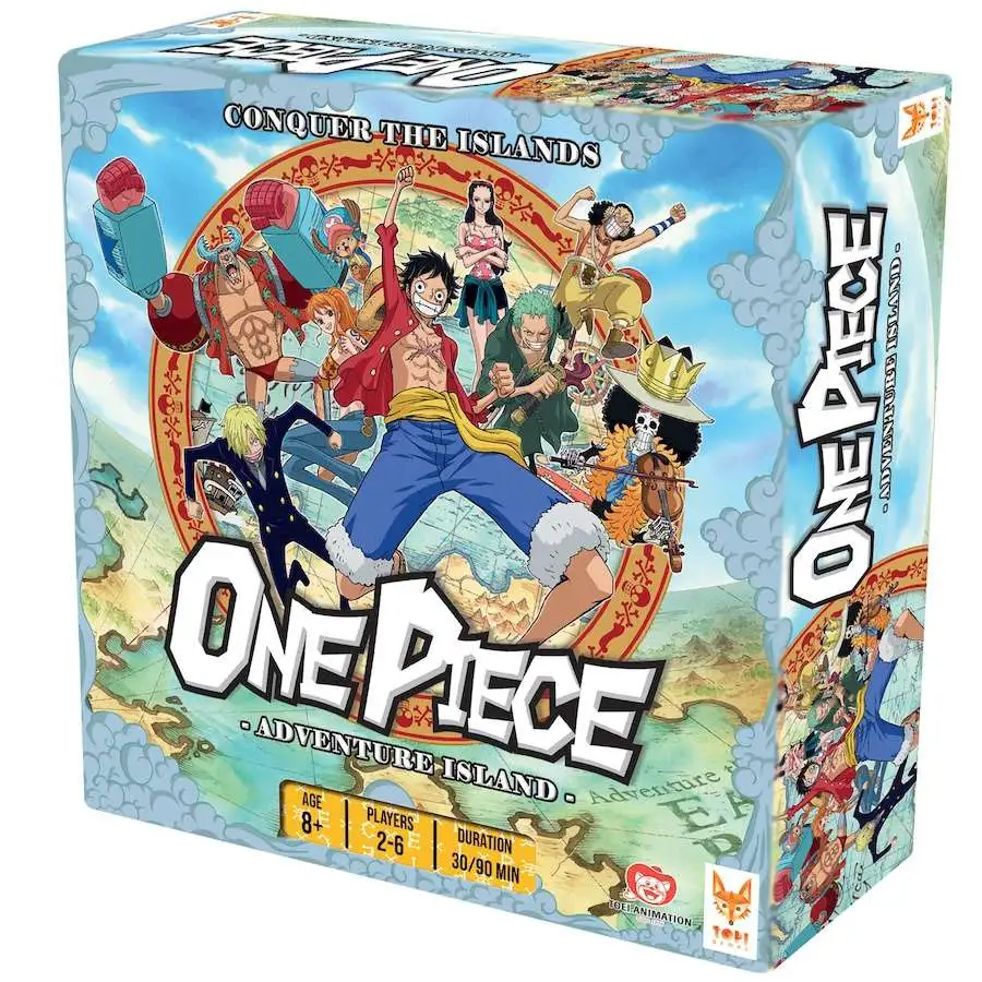 One Piece: Adventure Island Card & Dice Board Game