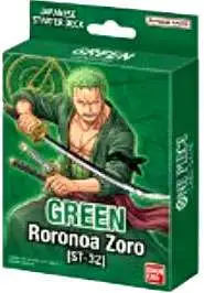 One Piece Trading Card Game Roronoa Zoro Starter Deck ST-32 [ENGLISH, 51 Cards, 1x OP-16 Booster Pack] (Pre-Order ships July)