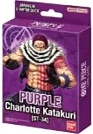 One Piece Trading Card Game Charlotte Katakuri Starter Deck ST-34 [ENGLISH, 51 Cards, 1x OP-16 Booster Pack] (Pre-Order ships July)