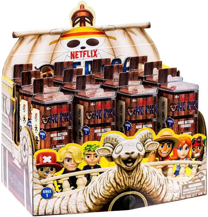【アキレス】mini onepiece One Piece Mini Action Figure Series 1 Mystery Box 24 Packs Moose