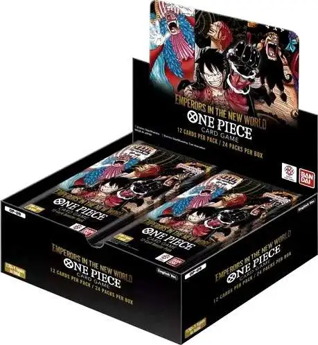 One Piece Trading Card Game Emperors in the New World Booster Box OP-09 [ENGLISH, 24 Packs]