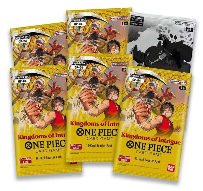 Bandai One Piece Card Game Gift Box 5 Booster Packs