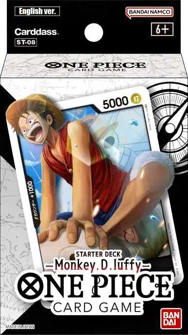 One Piece Trading Card Game Monkey.D.Luffy Starter Deck ST-08 [51 Cards]  (Pre-Order ships August)
