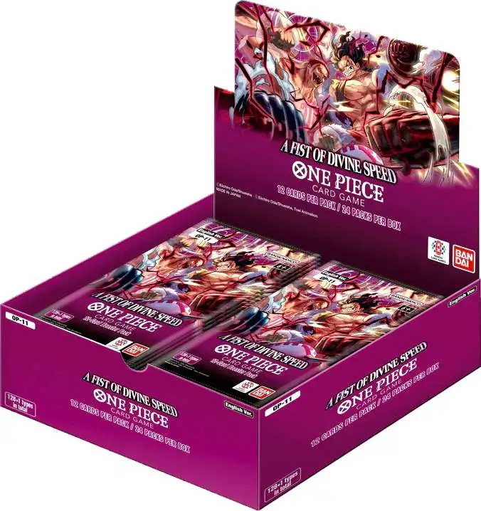 Amazon.com: BANDAI ONE Piece Card Game, Fist of God Speed