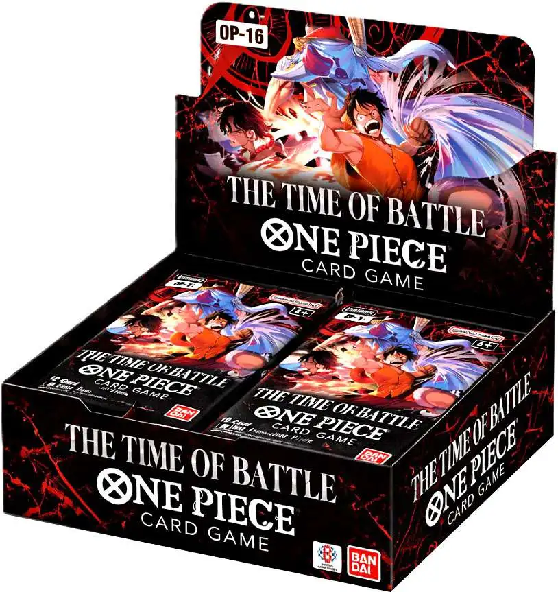 One Piece Trading Card Game The Time of Battle Booster Box OP-16 [ENGLISH, 24 Packs] (Pre-Order ships June)