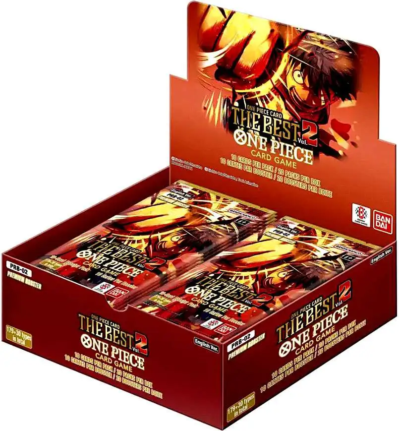One Piece Trading Card Game The Best Vol. 2 PREMIUM Booster