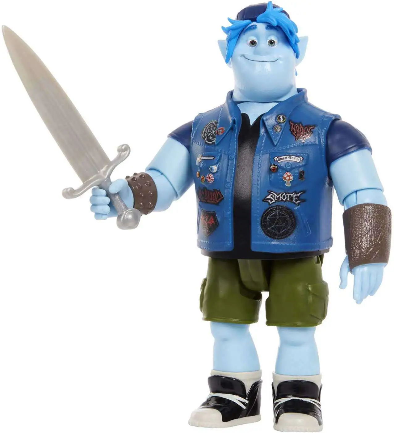 Disney / Pixar Onward Barley Lightfoot Action Figure [with Sword, Version 2]