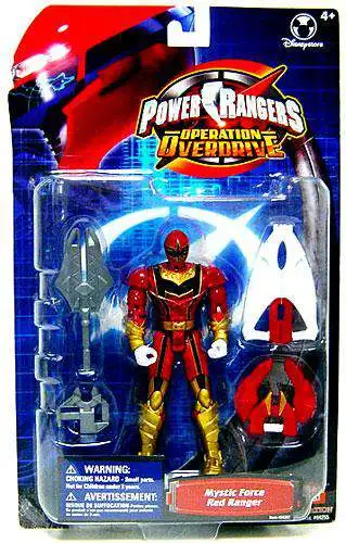 Power Rangers Operation Overdrive Gyro Force Red Ranger Action 