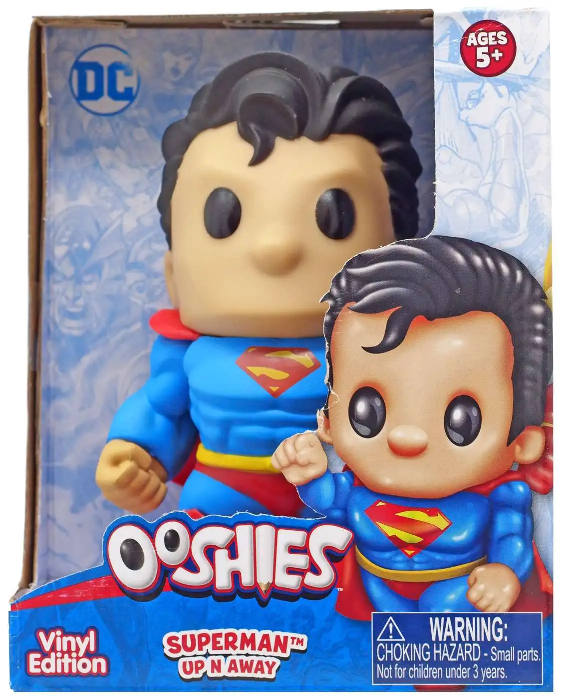 Ooshies DC Comics Superman 4-Inch Vinyl Figure [Up N Away]