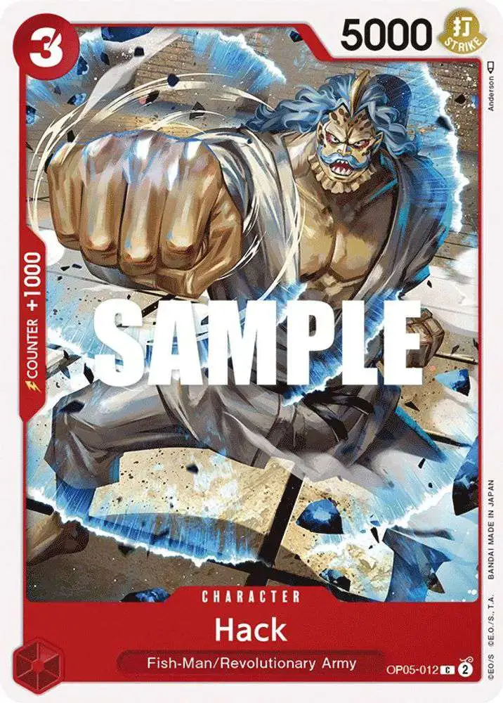 One Piece Trading Card Game Awakening of the New Era Common Hack OP05-012