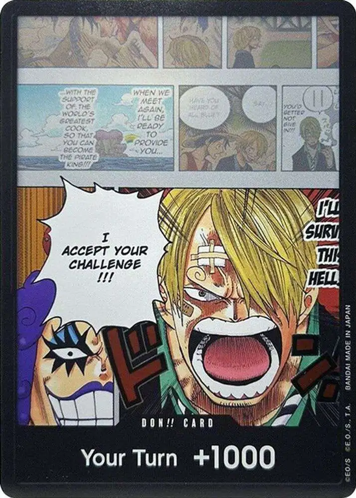 One Piece Trading Card Game Wings of the Captain Single Card DON DON Card OP06-029 Ivankov Sanji - ToyWiz One Piece Trading Card Game Wings of the Captain Single Card DON DON Card OP06-029 Ivankov Sanji - ToyWiz