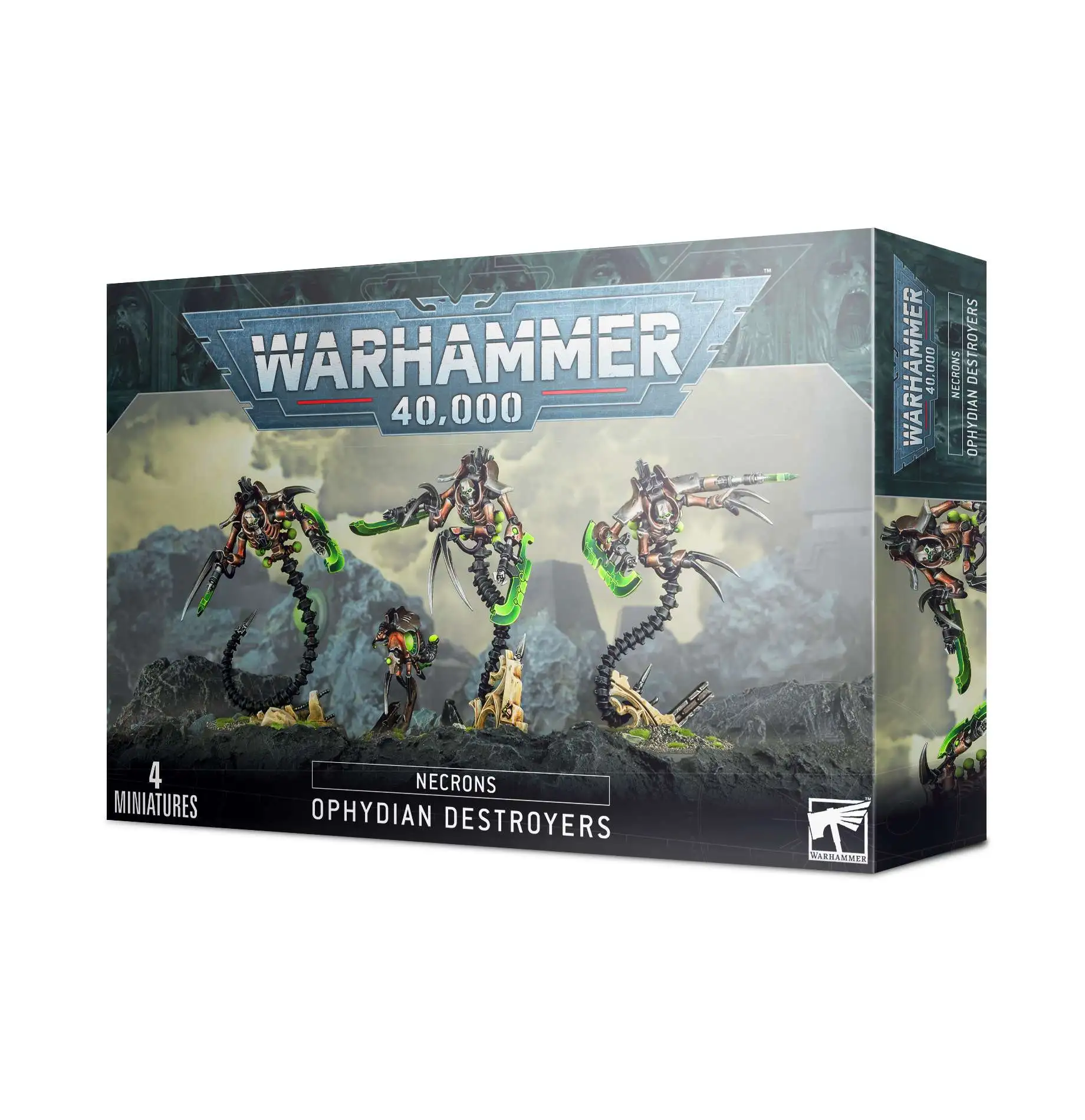 Warhammer 40,000 Necrons Necron Ophydian Destroyers