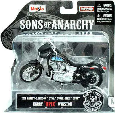 Maisto Sons Of Anarchy OPIE 2001 Harley Davidson 1:18 Scale Diecast Motorcycle 